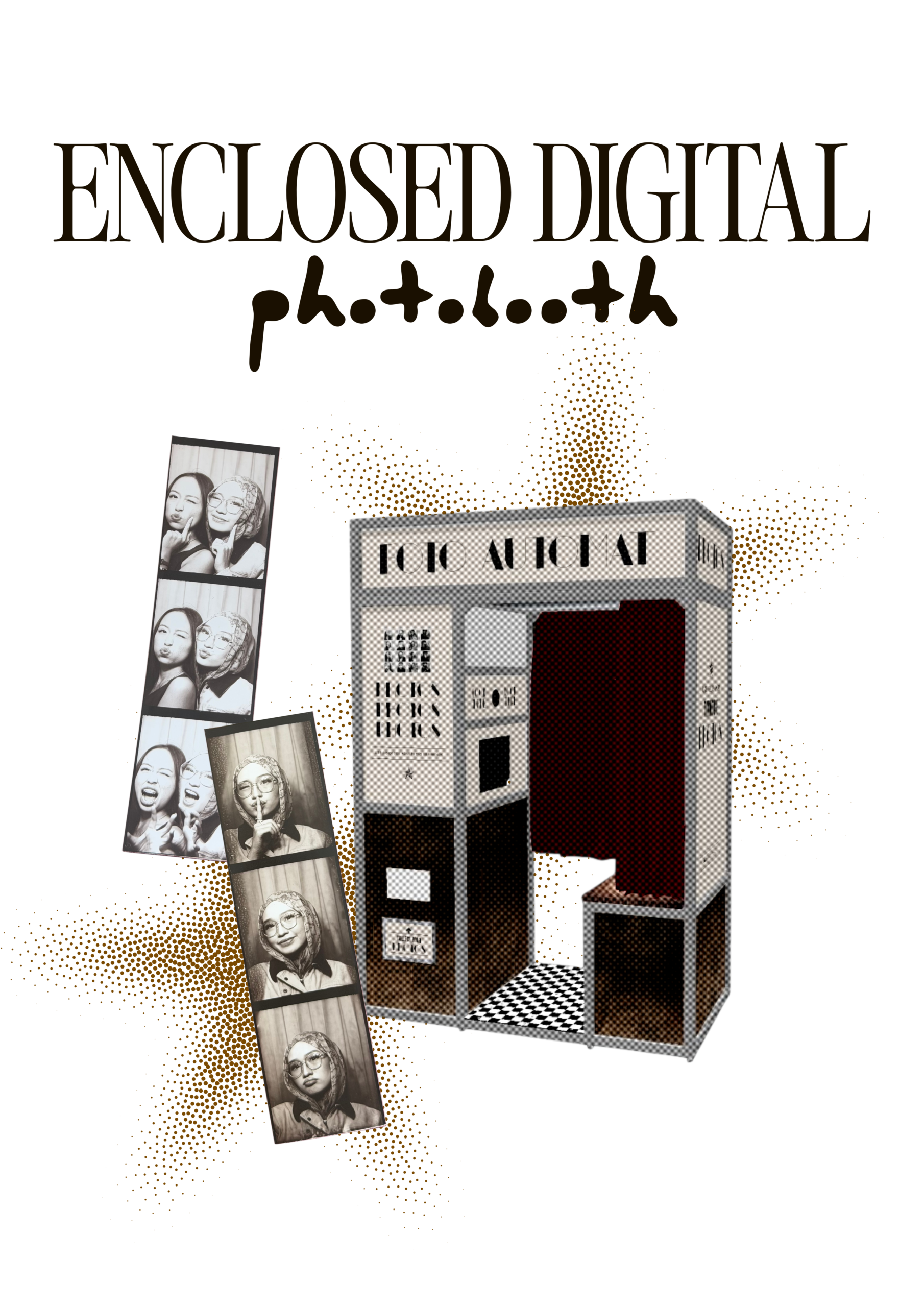 Enclosed Digital Photobooth